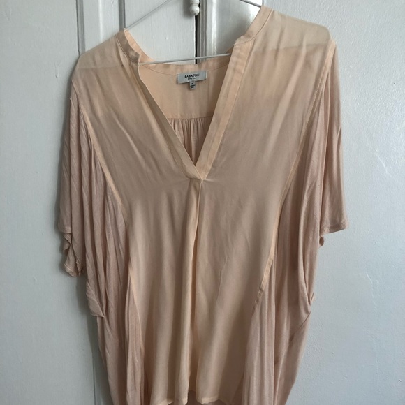 Aritzia (Babaton) Blouse - Pink - Silk - Size M - Picture 2 of 5